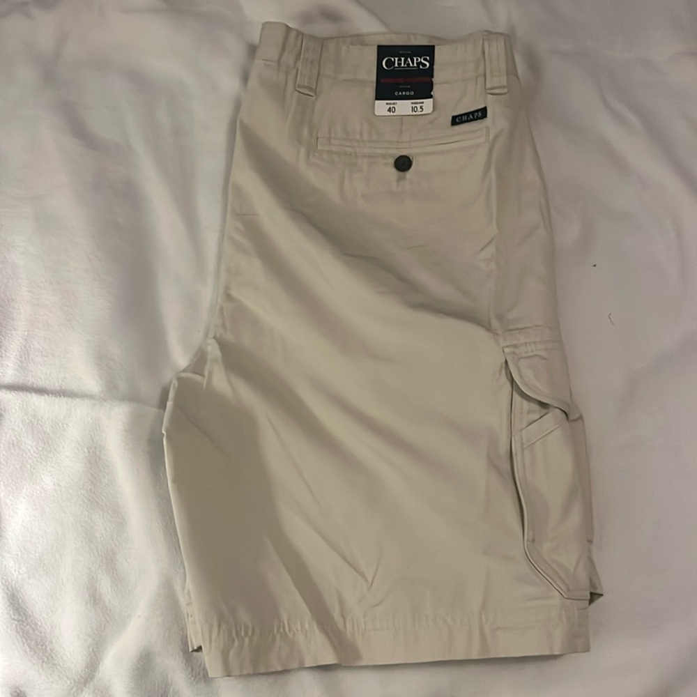 Chaps Men's Tan Cargo Shorts